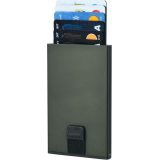 Samsonite 133888-1009 Alu Fit Slg Πορτοφόλι Καρτών με Μηχανισμό Slide Γκρι 3