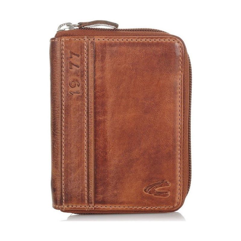 Camel Active Melbourne Δερμάτινο Πορτοφόλι 247-705-29 Ταμπά Camel Active