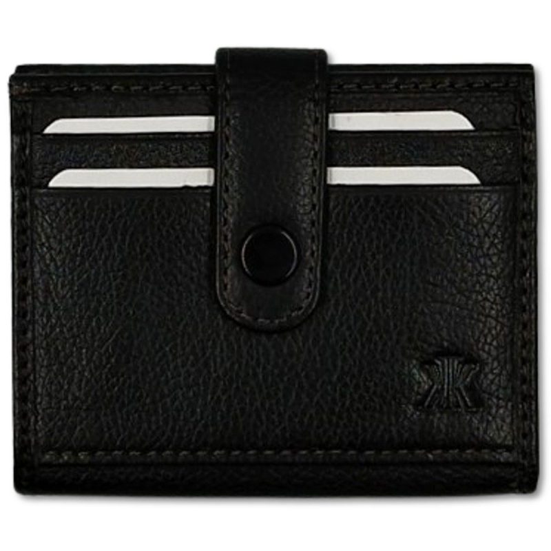 Kappa 4029C Καρτοθήκη με RFID Δέρμα Μαύρη Kappa wallets