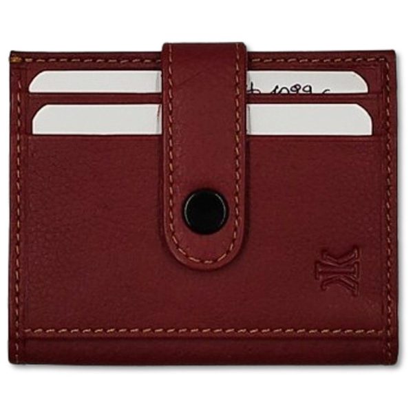 Kappa 4029C Καρτοθήκη με RFID Δέρμα Κόκκινο