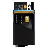 Valenta 586542 Card Case Plus Snap Δερμάτινο Πορτοφόλι Καρτών Μαύρο 3