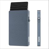 Valenta 587488 Cardprotector Πορτοφόλι Καρτών Αλουμινίου MagSafe Γκρι 1