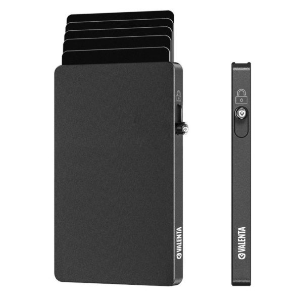 Valenta 588300 Cardprotector Πορτοφόλι Καρτών Αλουμινίου MagSafe Γκρι