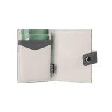 Valenta 588393-223538 Δερμάτινο Πορτοφόλι Καρτών MagSafe με RFID Γκρι 2