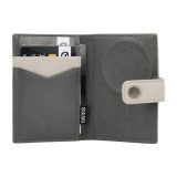 Valenta 588409 Δερμάτινο Πορτοφόλι Καρτών MagSafe με RFID Luxe Creme 5