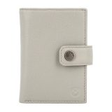 Valenta 588409 Δερμάτινο Πορτοφόλι Καρτών MagSafe με RFID Luxe Creme 1