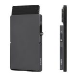 Valenta 589314 Cardprotector Stand Πορτοφόλι Καρτών Αλουμινίου MagSafe Σκούρο Γκρι 5