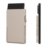 Valenta 589321 Cardprotector Stand Πορτοφόλι Καρτών Αλουμινίου MagSafe Natural 6
