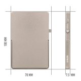 Valenta 589321 Cardprotector Stand Πορτοφόλι Καρτών Αλουμινίου MagSafe Natural 4