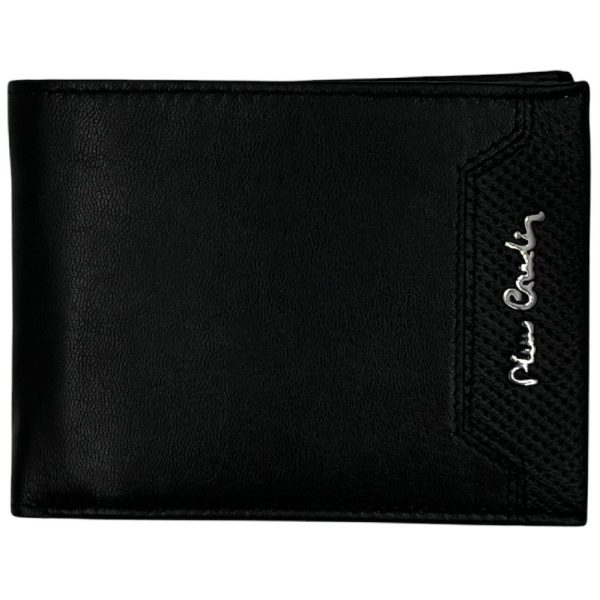 Pierre Cardin 8806 TILAK99 Δερμάτινο Ανδρικό Πορτοφόλι με RFID Μαύρο