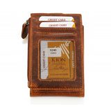 KION 9248 Kara Καρτοθήκη δέρμα Καφέ 4