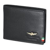 Aeronautica Militare AM-101 Δερμάτινο Ανδρικό Πορτοφόλι Μαύρο 1