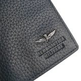 Aeronautica Militare AM-186 Δερμάτινο Ανδρικό Πορτοφόλι Μπλε 4