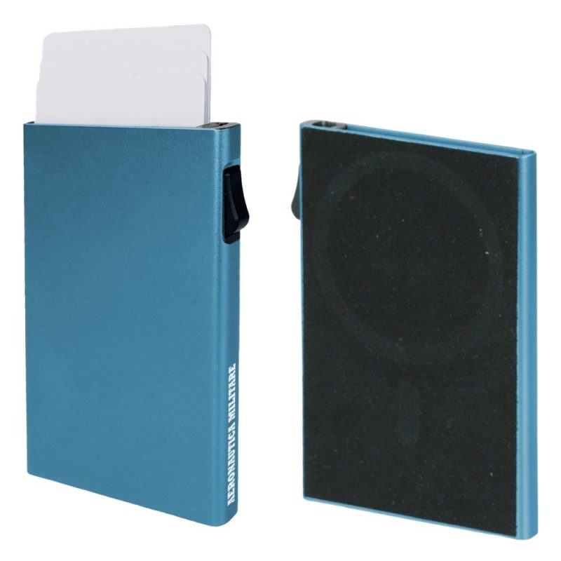 Aeronautica Militare AM-261 Mag-Cardprotector Μαγνητική Θήκη Καρτών με RFID Μπλε Aeronautica militare