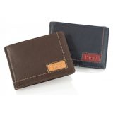 Kion AS-700 Ανδρικό Δερμάτινο Πορτοφόλι με RFID Καφέ 4