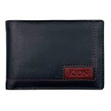Kion AS-700 Ανδρικό Δερμάτινο Πορτοφόλι με RFID Μπλε 1