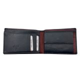 Kion AS-700 Ανδρικό Δερμάτινο Πορτοφόλι με RFID Μπλε 4