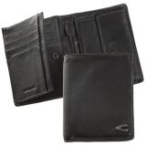 Camel Active Vegas Δερμάτινο Ανδρικό Πορτοφόλι B34-707-60 Μαύρο 4