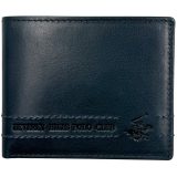 Beverly Hills Polo Club BH-1740 Δέρμα Πορτοφόλι Μπλε 1
