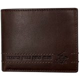 Beverly Hills Polo Club BH-1740 Δέρμα Πορτοφόλι Καφέ 1