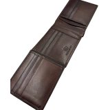 Beverly Hills Polo Club BH-1742 Δέρμα Πορτοφόλι Καφέ 4