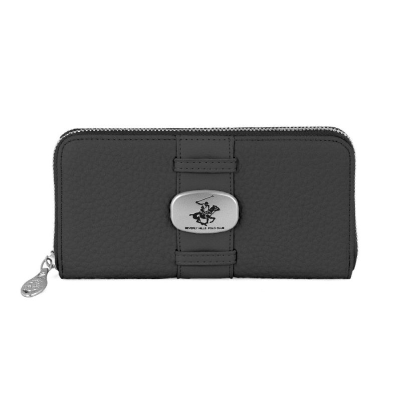 Beverly Hills Polo Club BH-4523 Γυναικείο Πορτοφόλι Μαύρο Beverly hills Polo club