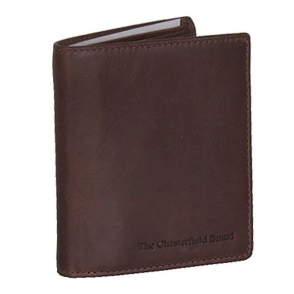 The Chesterfield Brand C08.040701 Δερμάτινο Ανδρικό Πορτοφόλι με RFID Καφέ