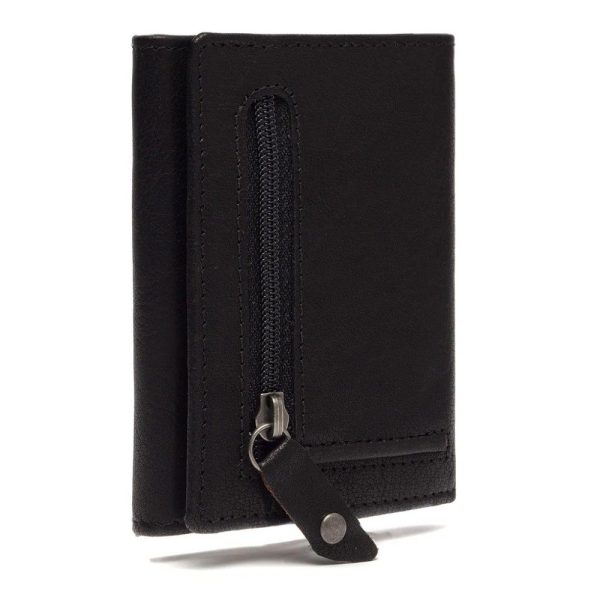 The Chesterfield Brand C08.044100 Card Holder Δερμάτινο Πορτοφόλι Καρτών με RFID Μαύρο