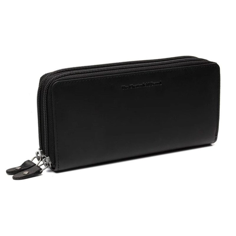 The Chesterfield Brand C08.051800 Δερμάτινο Γυναικείο Πορτοφόλι με RFID Μαύρο The Chesterfield