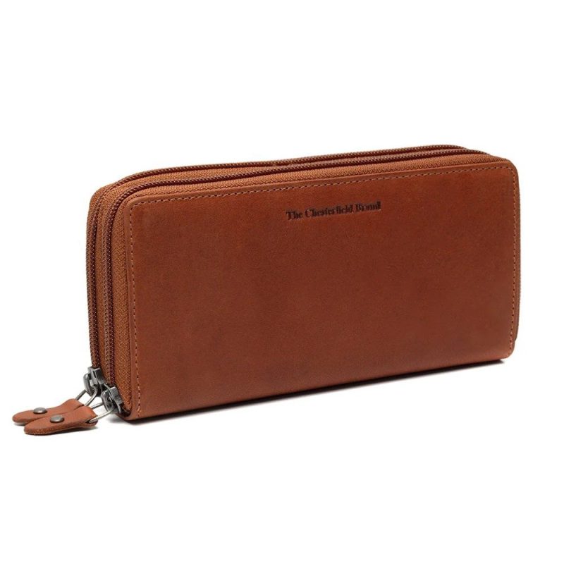 The Chesterfield Brand C08.051831 Δερμάτινο Γυναικείο Πορτοφόλι με RFID Ταμπά The Chesterfield