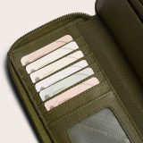 The Chesterfield Brand C08.062702 Δερμάτινο Γυναικείο Πορτοφόλι με RFID Πράσινο/Olive 5