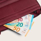 The Chesterfield Brand C08.062718 Δερμάτινο Γυναικείο Πορτοφόλι με RFID Μπορντό/Berry 4