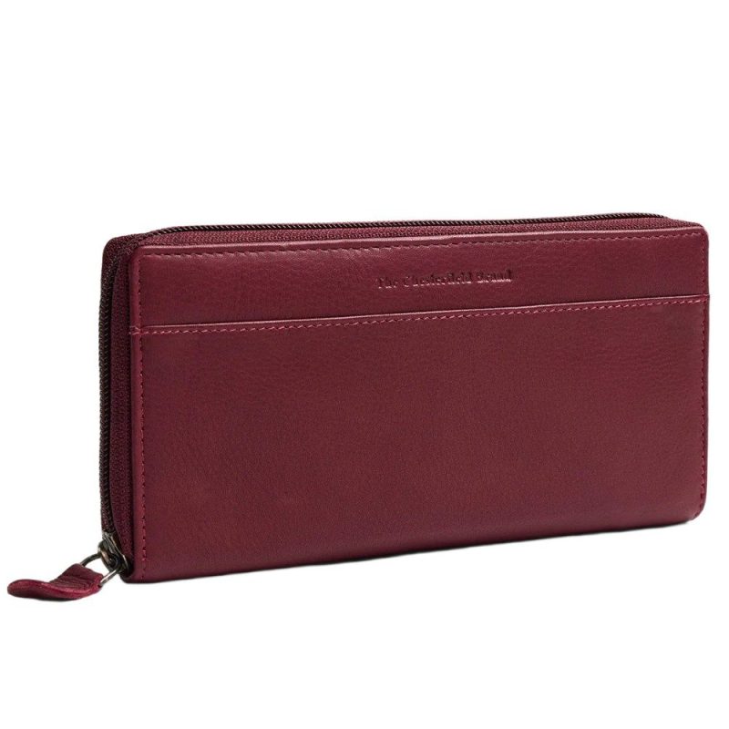 The Chesterfield Brand C08.062718 Δερμάτινο Γυναικείο Πορτοφόλι με RFID Μπορντό/Berry The Chesterfield