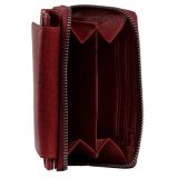 The Chesterfield Brand C08.037204 Δερμάτινο Γυναικείο Πορτοφόλι με RFID Κόκκινο 3