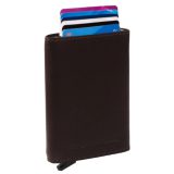 The Chesterfield Brand C08.038001 Card Holder Δερμάτινο Πορτοφόλι Καρτών με RFID Καφέ 5