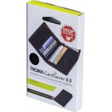 TROIKA CAS08/BK Πορτοφόλι Καρτών Data Safe Μαύρο 2