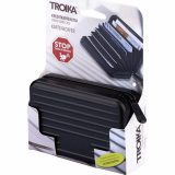 Troika CCC04/BK Καρτοθήκη Αλουμινίου με Rfid Μαύρη 3