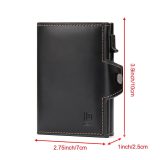 Legend LGDW-221 Δερμάτινο Πορτοφόλι RFID Μαύρο 5