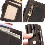 Legend LGDW-221-B Δερμάτινο Πορτοφόλι RFID Καφέ 6