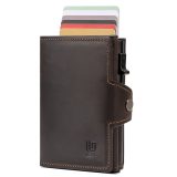 Legend LGDW-221-B Δερμάτινο Πορτοφόλι RFID Καφέ 5