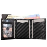 Legend LGDW-222 Πορτοφόλι RFID με Carbon Fiber Μαύρο  5