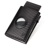 Legend LGDW-223 AirTag Πορτοφόλι από CarbonFiber με RFID Μαύρο  1
