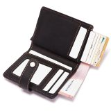Legend LGDW-225 Δερμάτινο Πορτοφόλι με RFID Μαύρο  3