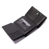 Legend LGGW-226 Δερμάτινο Πορτοφόλι με RFID Μαύρο 4