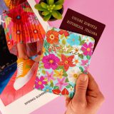 Legami Milano PH0035 Flowers Θήκη Διαβατηρίου με RFID Πολύχρωμη 4