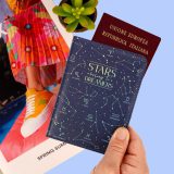 Legami Milano PH0038 Stars Θήκη Διαβατηρίου με RFID Μπλε 4