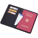 TROIKA PPH10/LE Slim Pass 3 Θήκη Διαβατηρίου με RFID Μαύρη 3