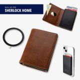 TROIKA WALL45/BR SHERLOCK HOME 2-in-1 Πορτοφόλι με RFID Card Case Καφέ 6