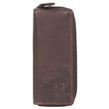 Beverly Hills Polo Club BH-1198 Δέρμα Κλειδοθήκη καφέ 1