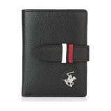 Beverly Hills Polo Club BH-1354 Γυναικείο Πορτοφόλι Καρτοθήκη Μαύρη 1
